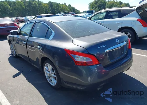 2009 Nissan Maxima 3.5 Sv from USA, damaged, VIN 1N4AA51E09C856330